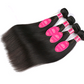 Real human hair straight wave human hair hair curtain natural color wig hair extension