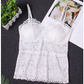 Sexy lace tube top underwear women