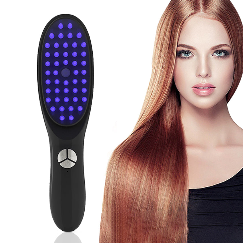 Vibrating Hair Care Red And Blue Light Nursing Therapy Water Replenishing Instrument