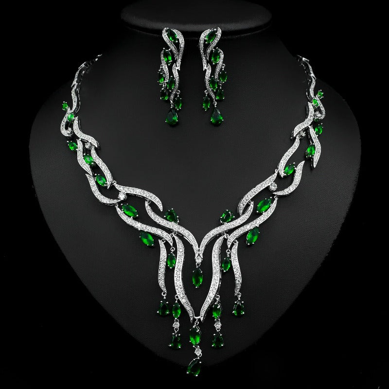 Zircon Jewelry Set